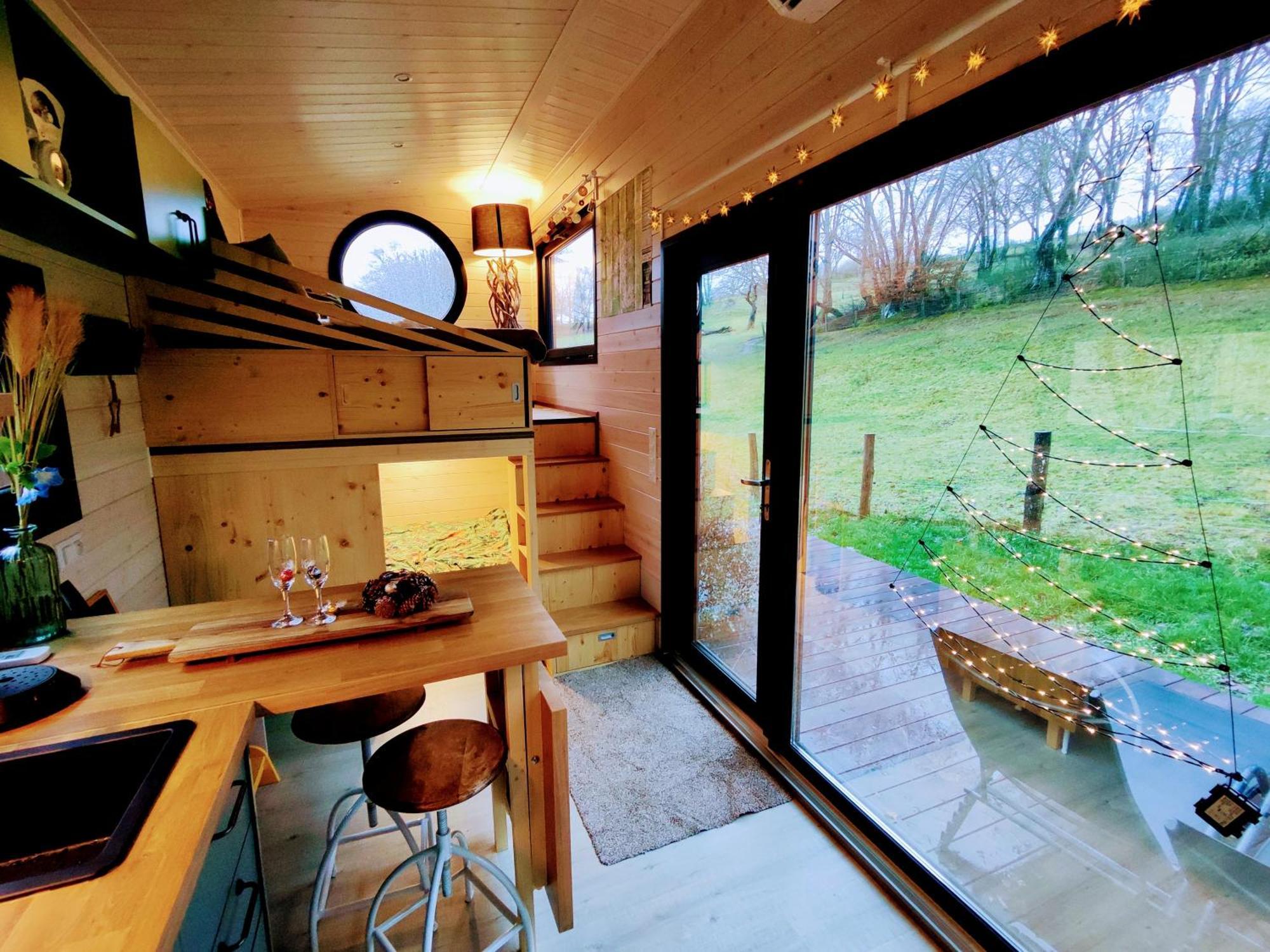 La Mini Maison Du Lama Libin Esterno foto