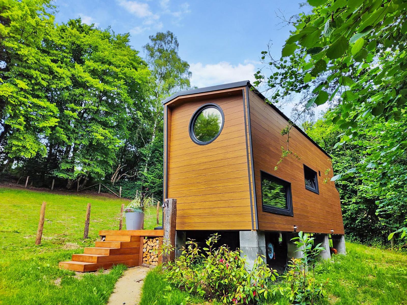 La Mini Maison Du Lama Libin Esterno foto