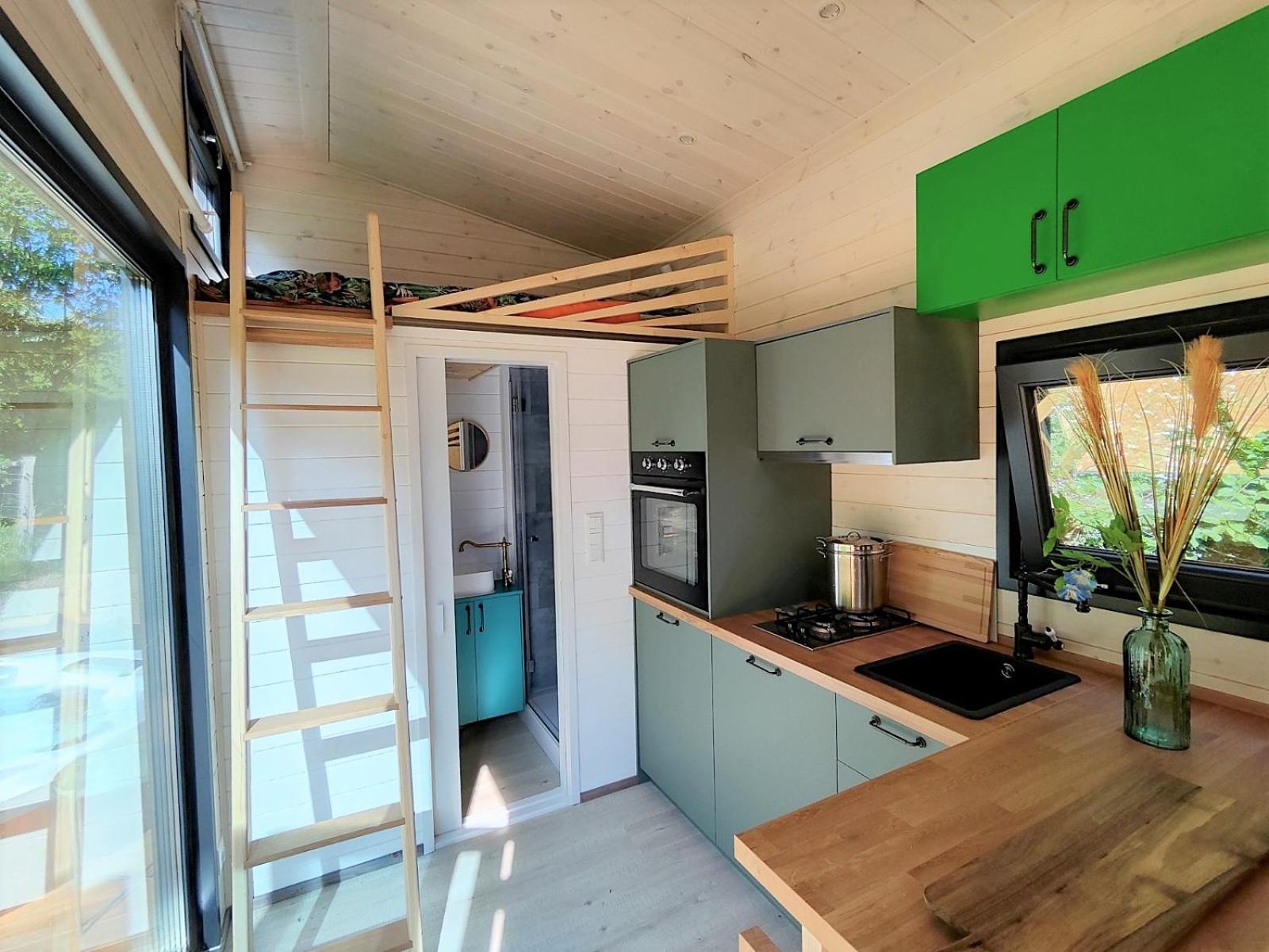 La Mini Maison Du Lama Libin Esterno foto